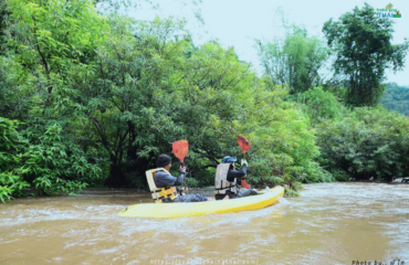 พายคายัค ล่องแก่งโป่งลึก ต้นแม่น้ำเพชรบุรี